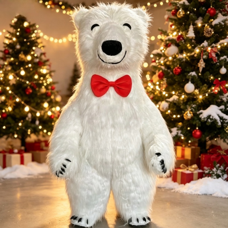 Suits - Disfraz de Mascota de Oso Polar