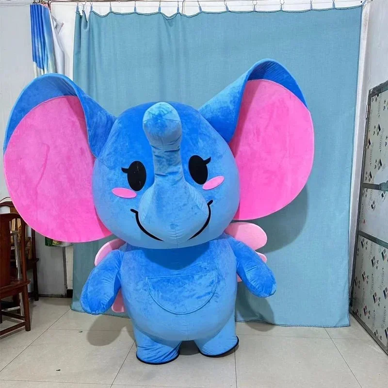 Suits - Disfraz de mascota de elefante inflable