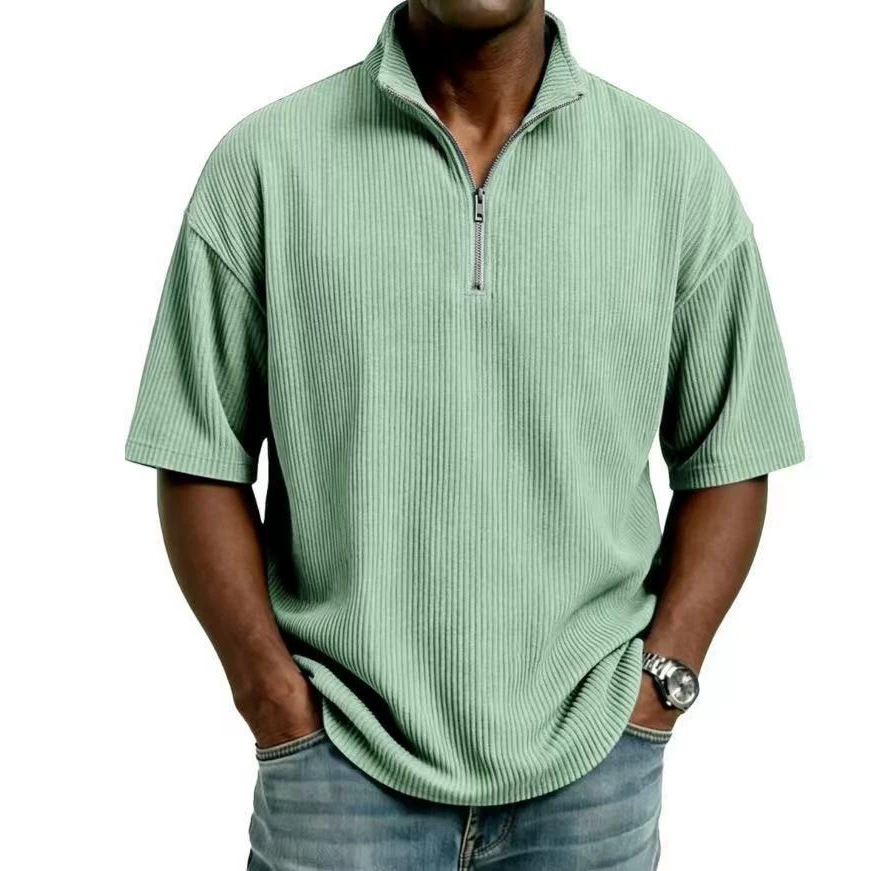 Camisa de pana de verano con c - Corduroy Button Up Shirt Men reseña y precio