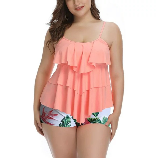 Tankini para Mujer, Bikini con - Shorts reseña y precio
