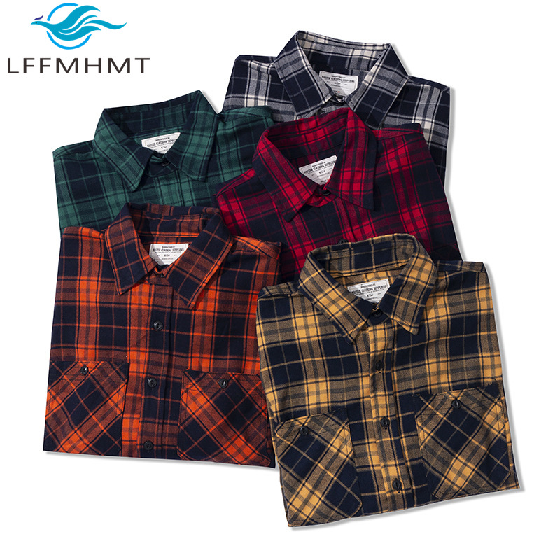 Camisa de Franela Clásica para - Flannel Plaid Shirt Heavy Weight reseña y precio