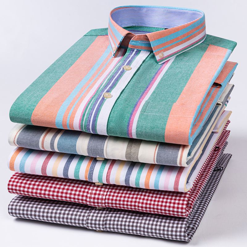 Camisa Oxford de algodón puro  - Oxford Cotton Casual Shirt Business reseña y precio