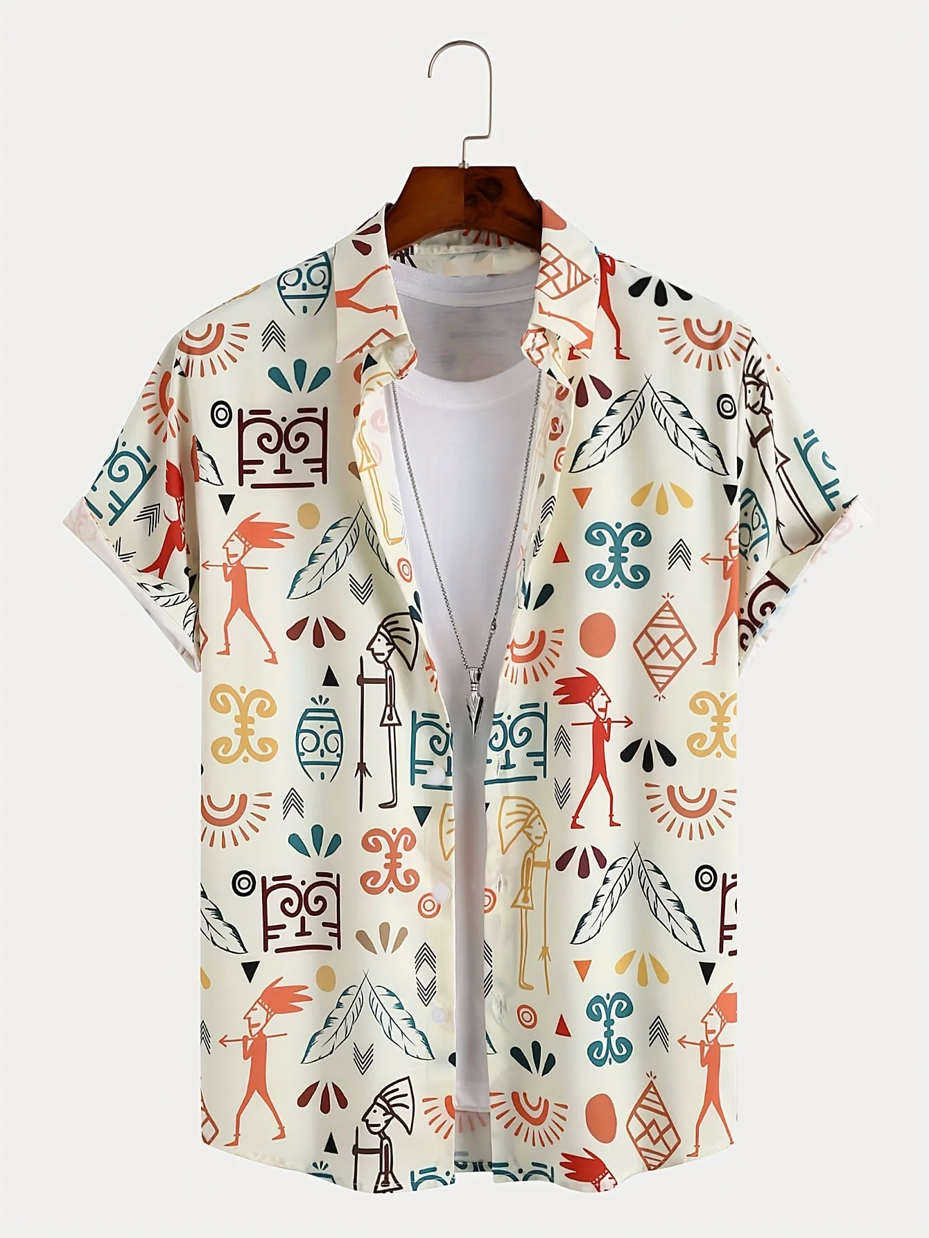 Camisa Hawaiana para Hombre, T - Vintage Hawaiian Floral Shirt reseña y precio