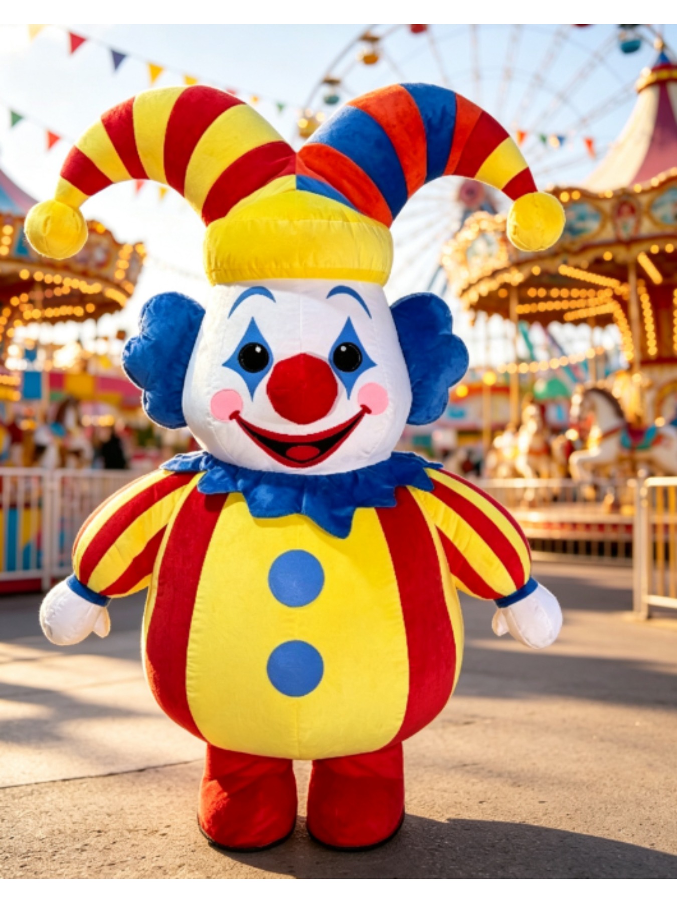 Disfraz de payaso de circo inf - Suits reseña y precio