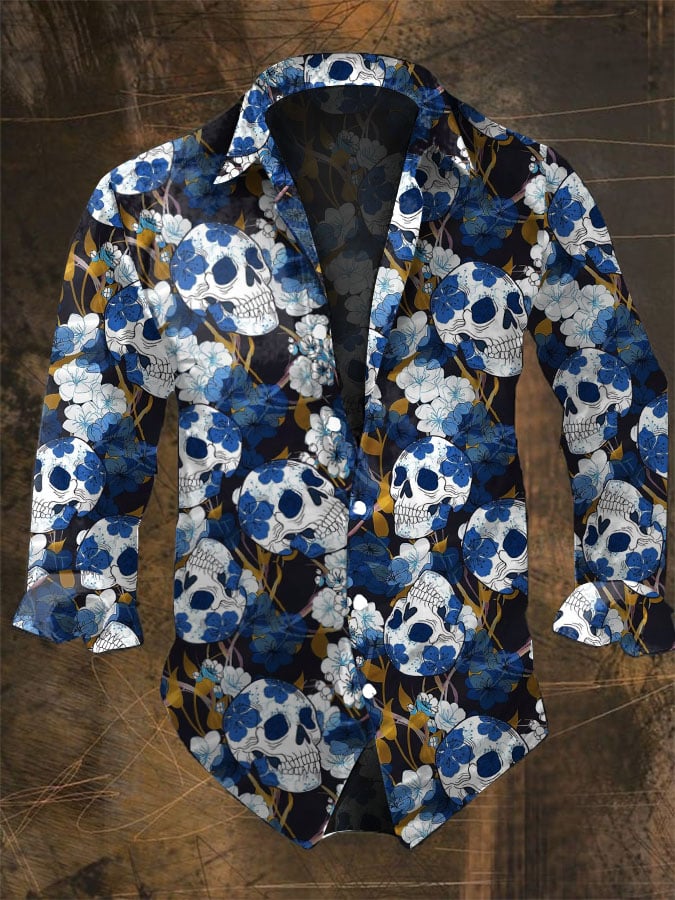 Camisa de manga larga con esta - Vintage Hawaiian Floral Shirt reseña y precio