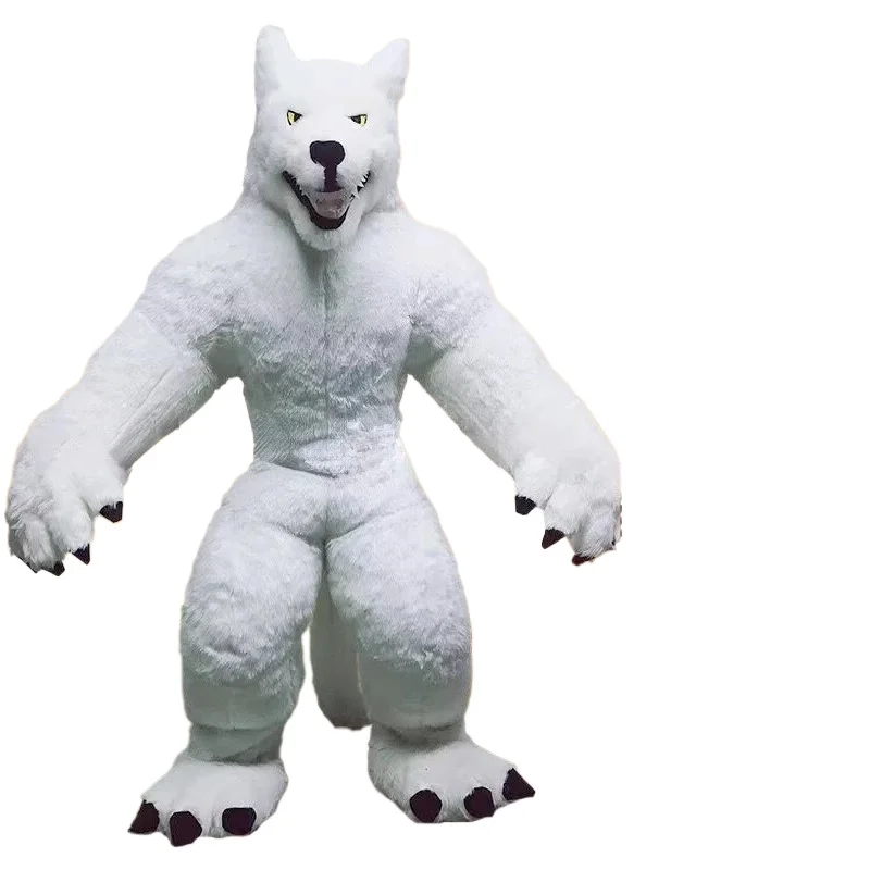 Disfraz de Mascota de Lobo Gri - Suits reseña y precio