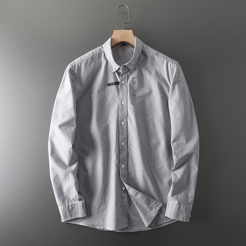 Camisa informal para hombre, m - Oxford Cotton Casual Shirt Business reseña y precio